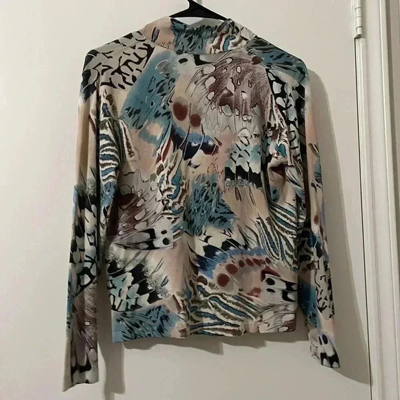 UbU Artsy Butterfly Wing Zip Up Jacket Size XS - Picture 2 of 4